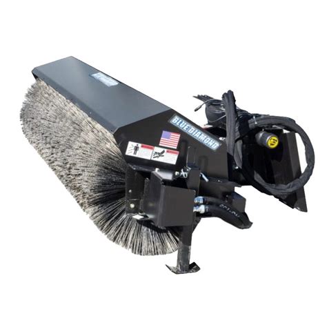 skid steer pickup broom attachment|skid steer angle broom attachment.